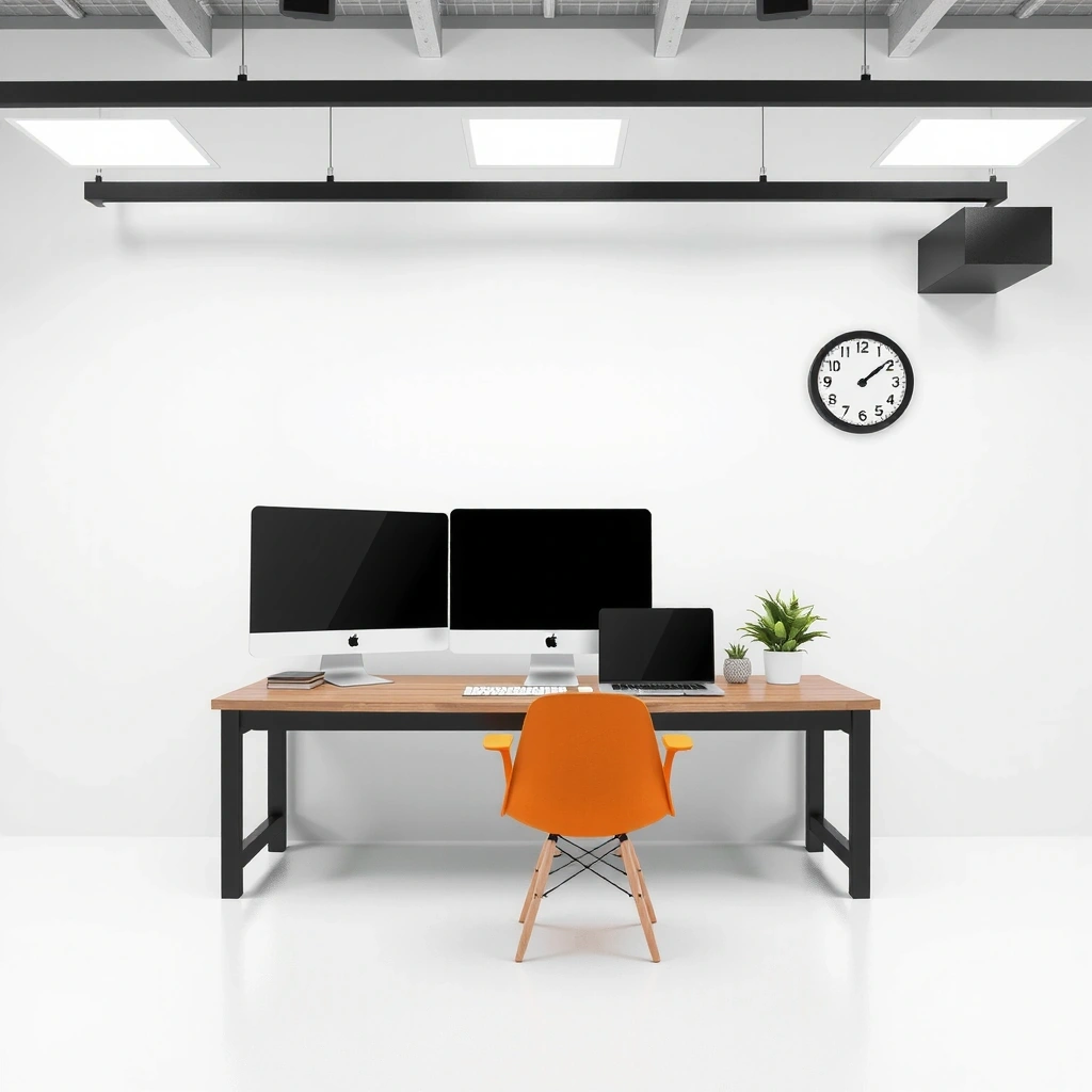 Web development and design workspace